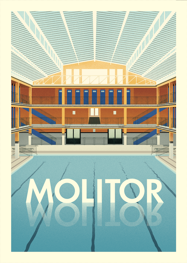 L'affiche du Molitor