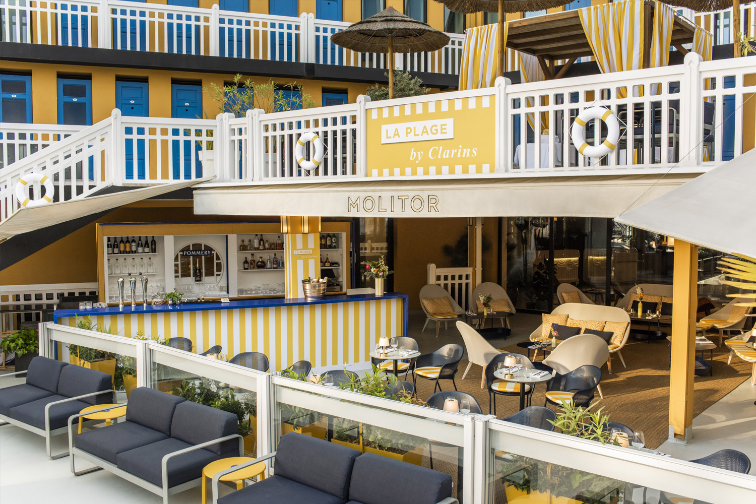 La Plage by Clarins - Terrace lunch