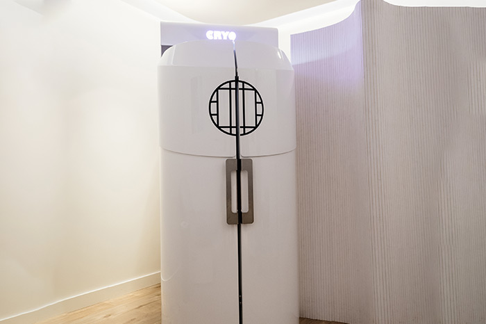 Photographie illustrant la cryothérapie